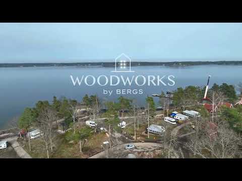 Drönarvideo över Västervik resort - Fritidshuset Hållbar