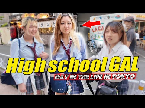 【Day in the Life】16-year-old High school GAL/Gyaru【Tokyo, Japan】