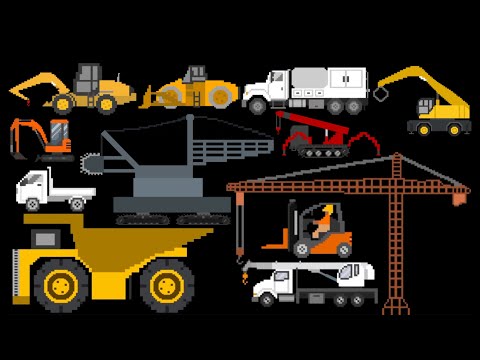 Construction Vehicles 3 - @TheKidsPictureShow