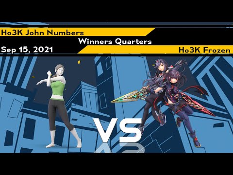 [Smash Ultimate] Xeno216 (W.Quarters) - Ho3K  John Numbers vs Ho3K  Frozen