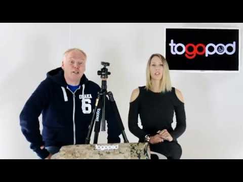 Stativ Fotostativ togopod Alexander mit Einbein - Kopf 5kg, Maß 44cm, Höhe 180cm