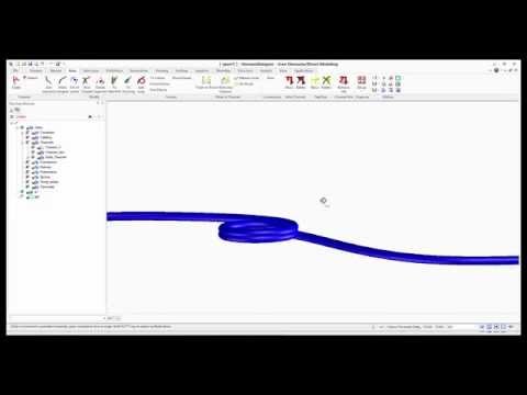 Adding Additional Length, SpaceCable for Creo Elements/Direct