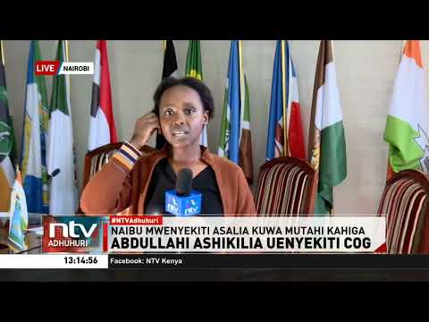Ahmed Abdullahi achaguliwa kama mwenyekiti wa baraza la magavana