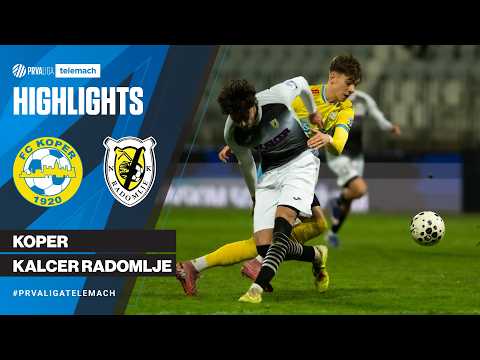 Koper 2-2 Radomlje | 22. krog 2025/26 #PrvaLigaTelemach
