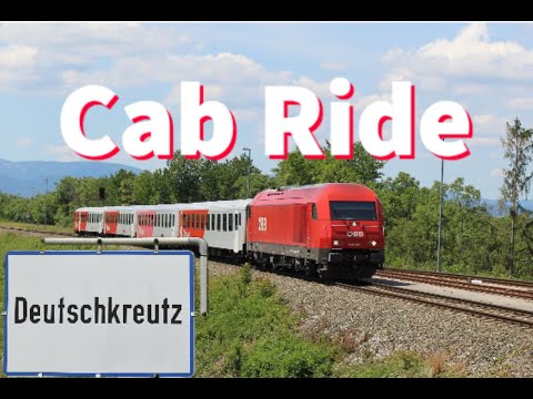 Cab Ride / Führerstandsmitfahrt ÖBB 2016 Wr. Neustadt - Deutschkreutz