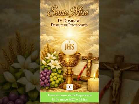 Santa Misa Online - 21 de Junio | Franciscanos de la Esperanza #shorts