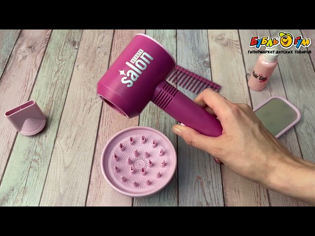  Набор стилиста Lanson Toys фен с аксессуарами для укладки волос - видео