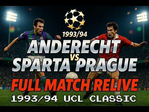 RSC Anderlecht vs Sparta Praha | UEFA Champions League 1993/94 Full Match