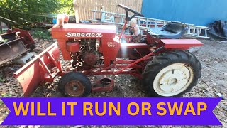 Will a Speedex Tractor 1040 Run or Will I Have to Swap It Find Out Now!