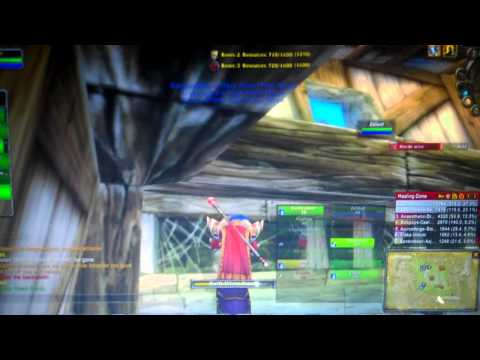 WoW how to get on top of the Arathi Basin Stables Roof!!!!!!!!!!!!!!!!!!(patch 4.0.1)