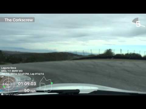 Laguna Seca in a 2011 BMW M3 (E92), 1.44.54
