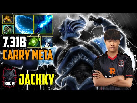 JaCkky - RAZOR CARRY | 7.31b ITEM BUILD WITH REFRESHER ORB - DOTA 2