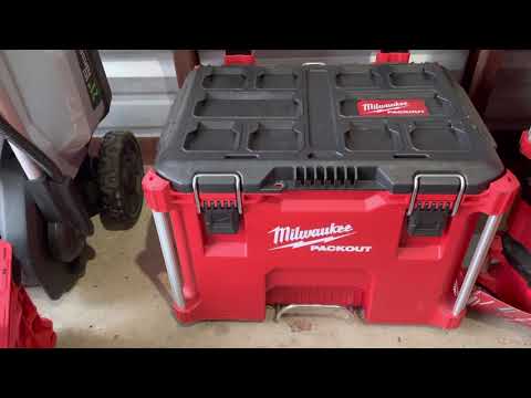 Milwaukee Packout rolling toolbox thoughts and look over