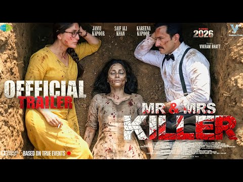 Mr & Mrs Killer | Official Trailer | Kareena Kapoor | Saif Ali Khan | Janhvi | New Movie Trailer