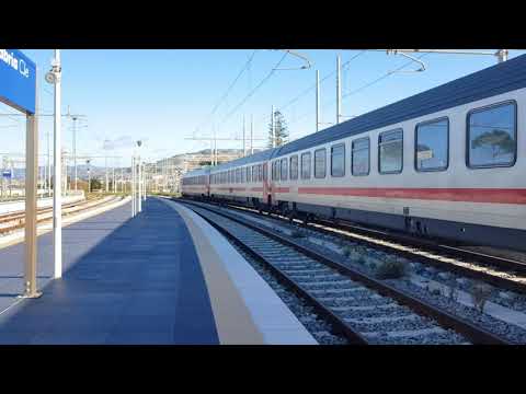 Treno Intercity+Locomotore E401 019 Intercity 556 Reggio di Calabria Centrale-Roma Termini