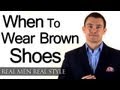 When Can A Man Wear Brown Shoes? 3 Factors ...