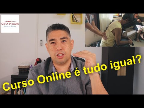 É possível Aprender Online? Curso Online de Quick Massage