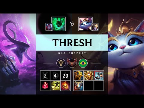 Thresh Support vs Yuumi - BR Grandmaster Patch 25.S1.3