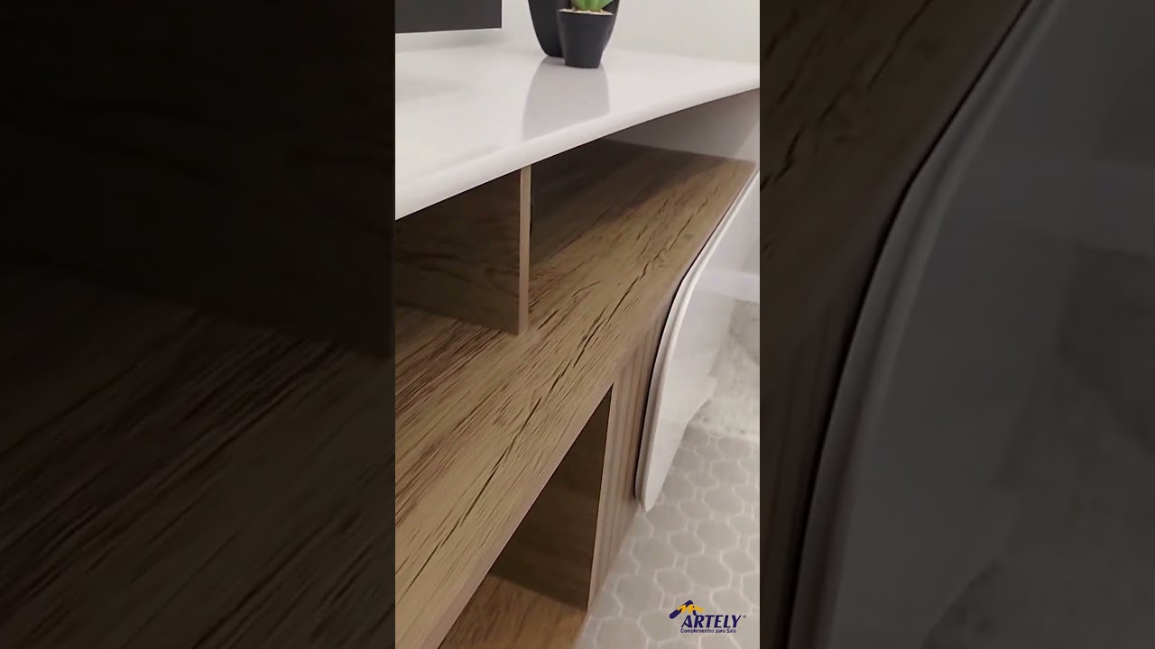 Thumbnail do vídeo - Rack Elegance - Off White C / Pinho