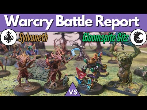 Gloomspite Gitz vs. Sylvaneth - Warcry Battle Report