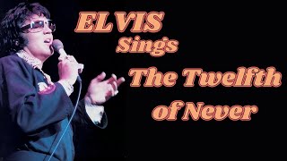 Elvis Presley - The Twelfth of Never | Lyrics