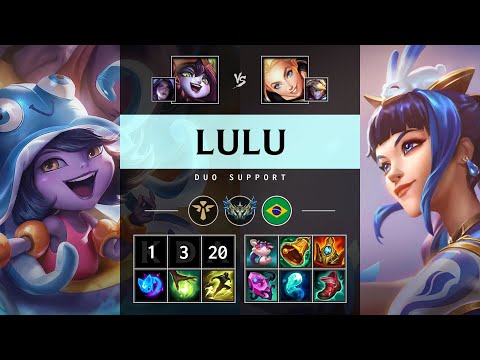 Lulu Support vs Lux - BR Challenger Patch 25.06