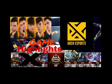 BREN ESPORTS | GAME HIGHLIGHTS VS EVOS| MPLI2022