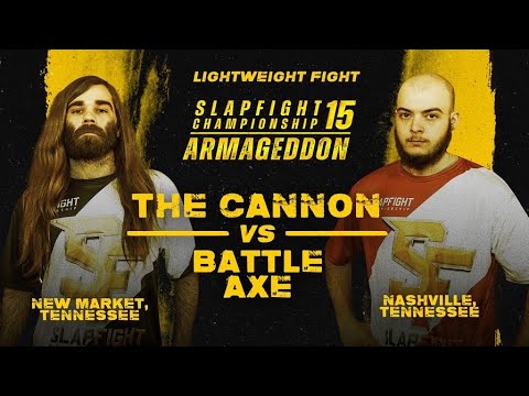 'Cannon’ EXPLODES on ‘Battle Axe' at SlapFIGHT Championship