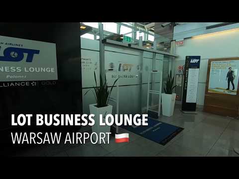 LOT Business Lounge - Aeroporto de Varsóvia