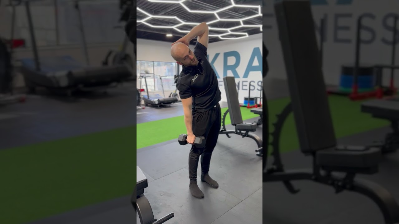 Dumbbell Side Bend - YouTube