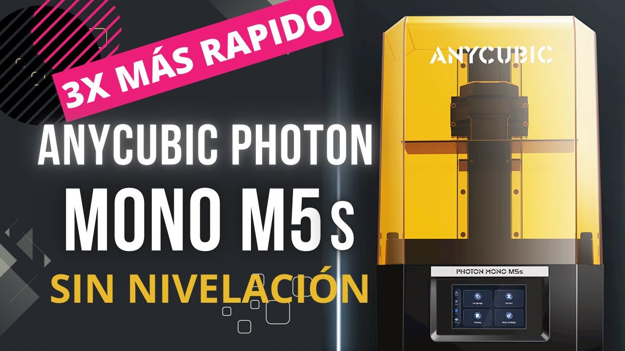 Anycubic Photon Mono M5s  🚀  LA IMPRESORA  3D MAS  RAPIDA  🚀  Review
