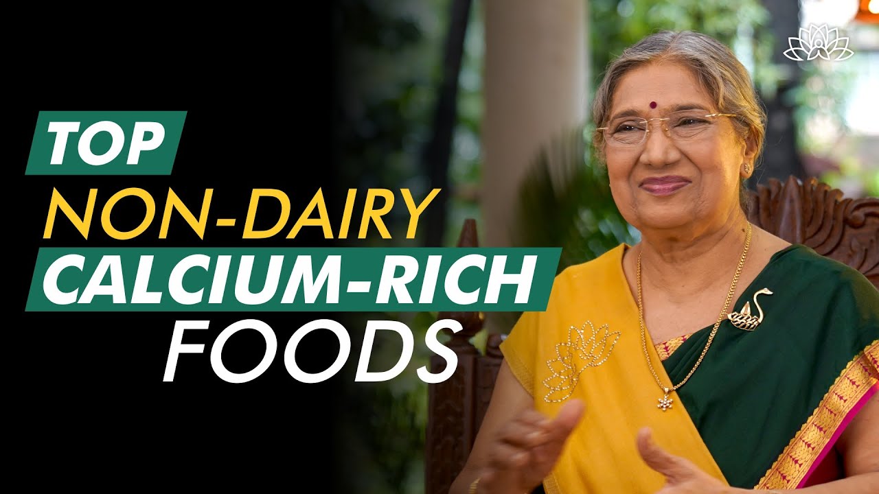 Top 5 Non-Dairy Vegan Everyday Food Super Rich in Calcium | Dr. Hansaji Yogendra