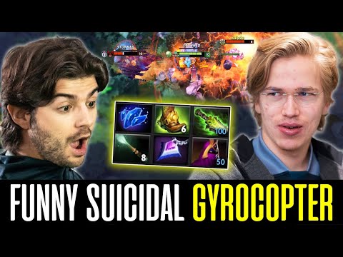 TOPSON Funny Suicidal Build GYROCOPTER - Nonstop Hunting CEB DOTA 2