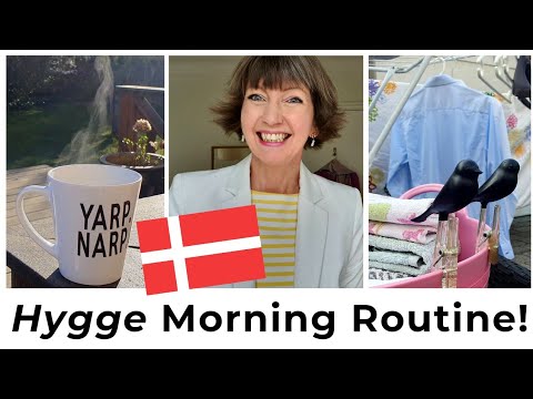 My Hygge Morning Routine! Danish Spring, Flylady, Mega Motivation! Video