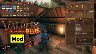 Valheim Plus Mod - Unlimited Weight - and Much More - How to Install and Gameplay