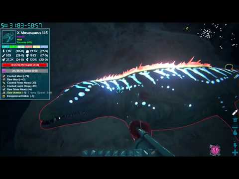 X-Mosa Taming And breeding Ark Genesis