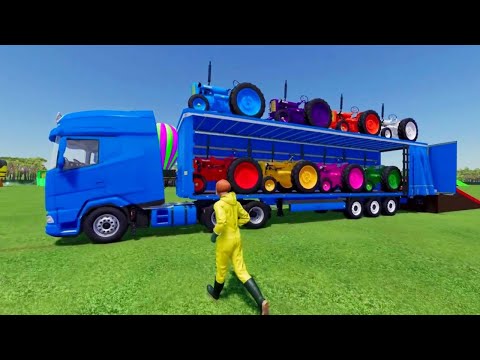TRANSPORT ZETRO MINI TRACTORS WITH DAF TRUCK e#82 - Farming Simulator 22
