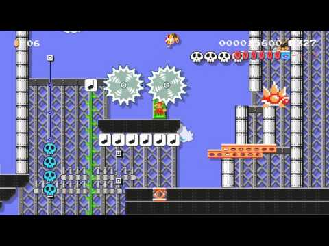 Cpt Toad Treasure Ship NO JUMP! by angela 一SUPER MARIO MAKER一 No Commentary 1AL