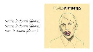 foals - mathletics -lyrics-