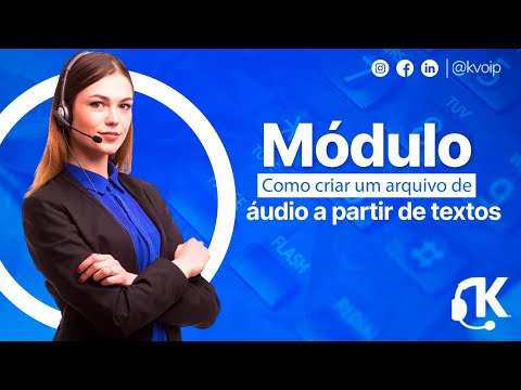 COMO CRIAR ÁUDIOS A PARTIR DE TEXTO - ATUALIZADO 2024 - Crie áudios para URA