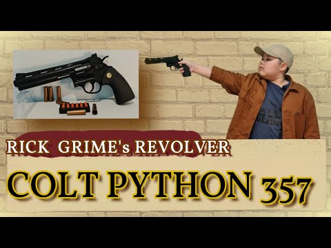 Colt Python 357 Soft Bullet Toy Gun | Rick Grime's Revolver #ToyGuns