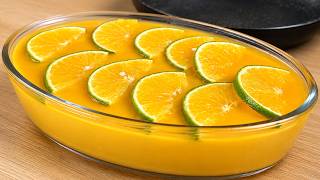 Bati Leche Condensada Con Naranja, El Mejor Postre Sin Horno