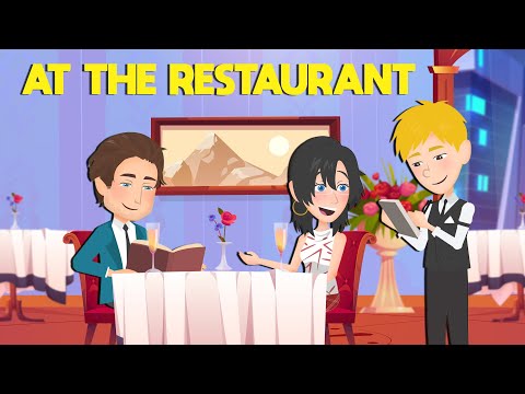 English Conversations At the Restaurant for Beginners (A1-A2) | Story for English Speaking Practice