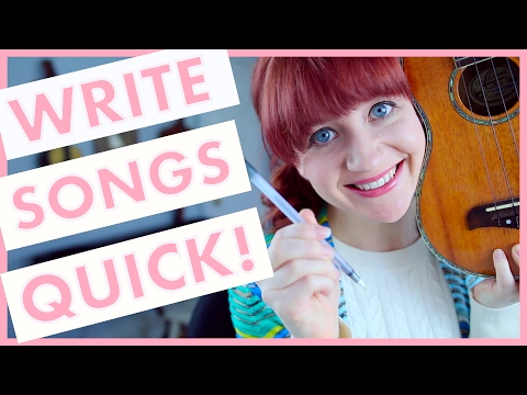 How To Write A Song In One Hour Or Less! (Songwriting 101)