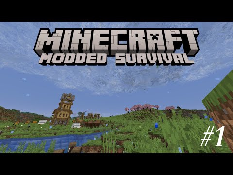 EPIC Minecraft Modded Survival - Mesocyclone Madness!