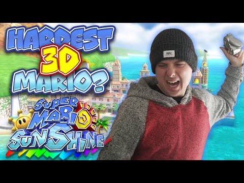 Is Super Mario Sunshine The Hardest 3D Mario Game?