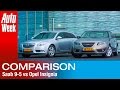 Occasion dubbeltest - Saab 9-5 vs Opel Insignia