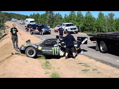 Rescue of Pat Doran's Monster RS200 from a wreck