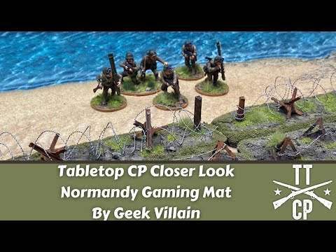 Tabletop CP Closer Look: Normandy Gaming Mat by Geek Villain