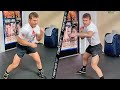 CANELO LOOKING FASTER THAN EVER! THROWS POWERFUL COMBINATIONS TRAINING FOR BILLY JOE SAUNDERS!